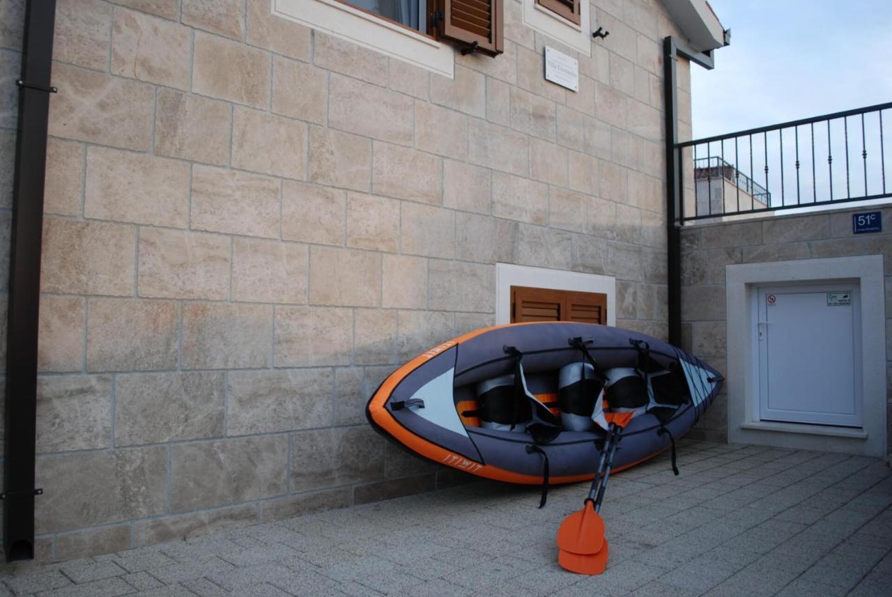 Villa Diomedes With The Sea View And The Pool Rogoznica  Luaran gambar