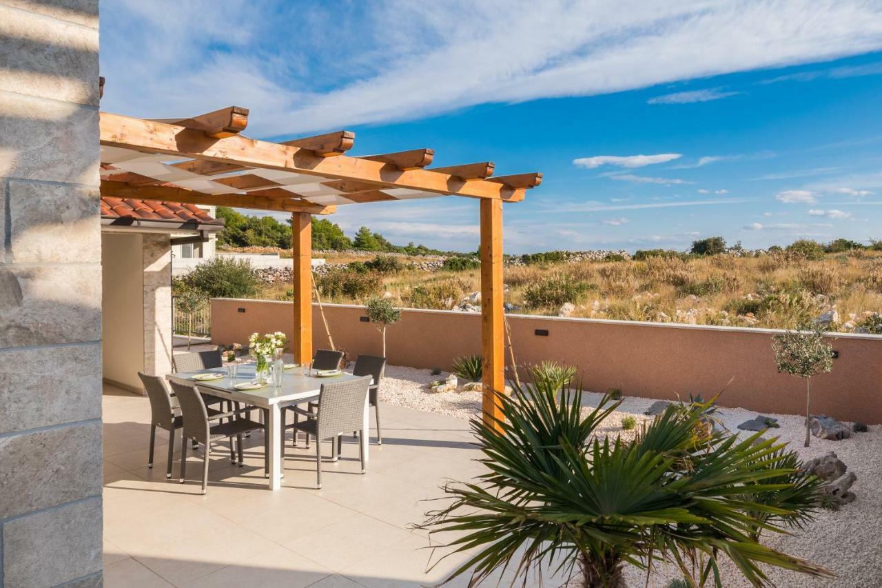 Villa Diomedes With The Sea View And The Pool Rogoznica  Luaran gambar
