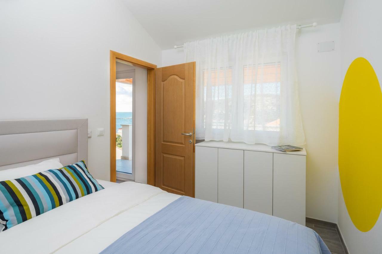 Villa Diomedes With The Sea View And The Pool Rogoznica  Luaran gambar