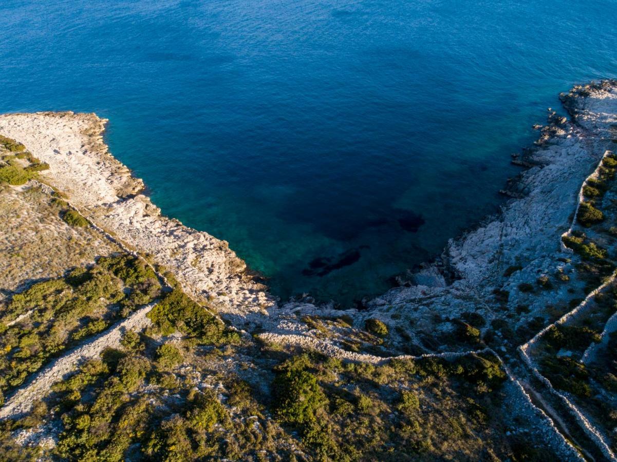 Villa Diomedes With The Sea View And The Pool Rogoznica  Luaran gambar