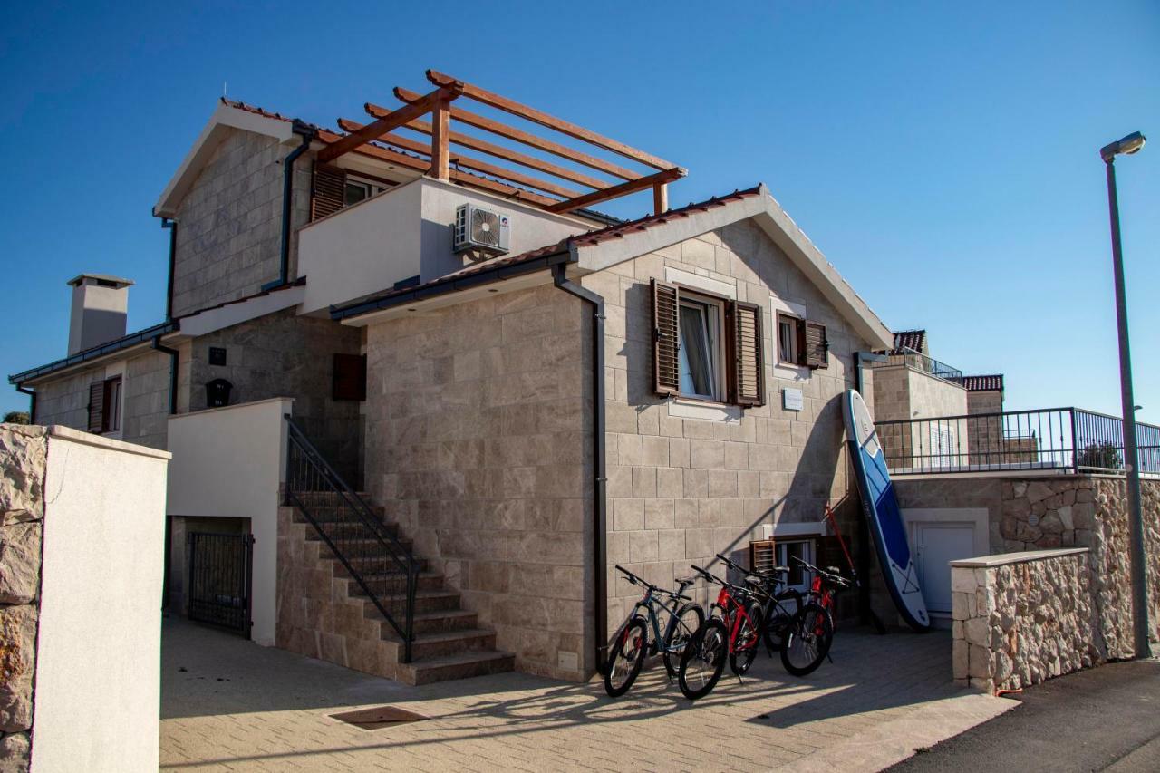 Villa Diomedes With The Sea View And The Pool Rogoznica  Luaran gambar